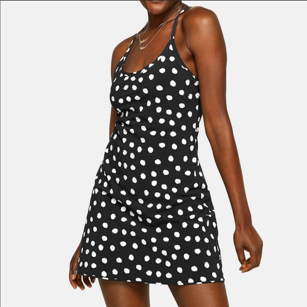 Sold! Outdoor voices exercise dress polka dot